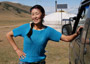 モンゴルの女性